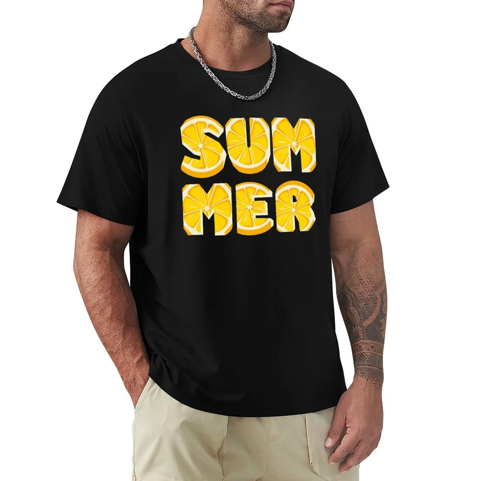 Lemon Summer T-shirt summer clothes tops tees cute clothes men clothes