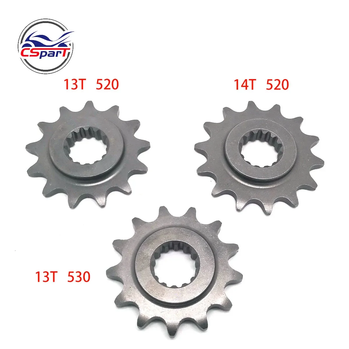 NC450 13T 14T 520 530 Sprocket 450CC ZongShen   xmotos apollo KAYO T6 BSE dirt pit bike