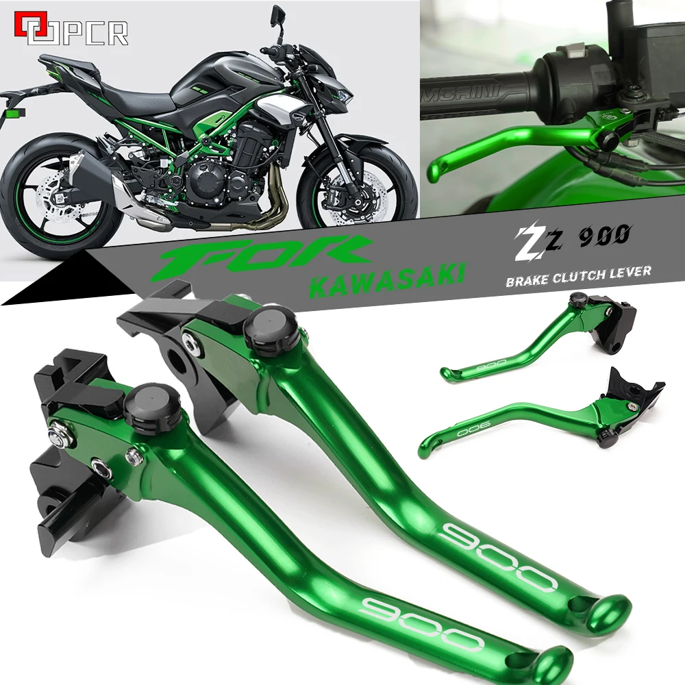 

For Kawasaki Z 900 Z900 Z 900 2025 CNC Accessories Motorcycle Foldable Brake Clutch Levers Adjustable