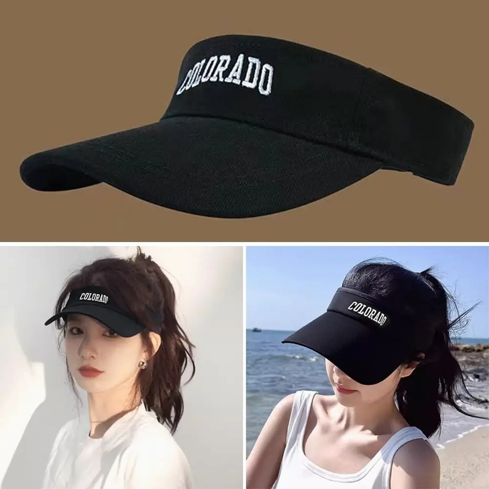 Sombrero bordado para el sol, gorra de béisbol ajustable, transpirable, informal, para correr, Verano