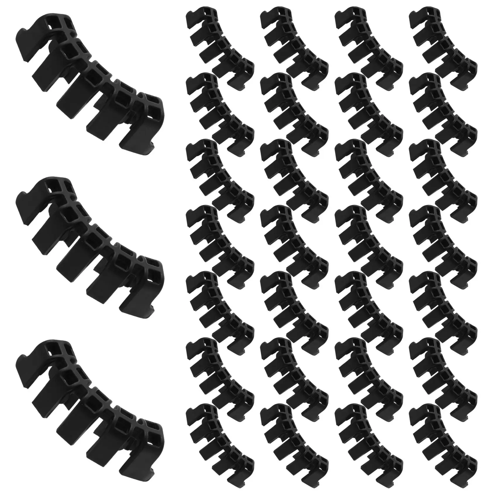 BAAJ-100Pcs Plant Benders For Low Stress Training, Plant Training Clips, Plant Supports Control The Growth Of Plants
