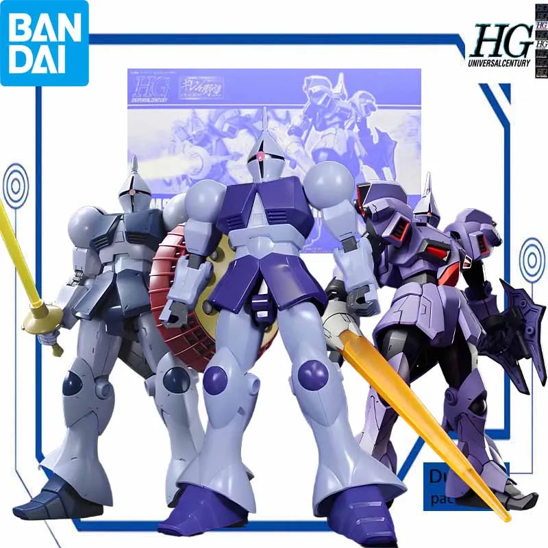 Bandai Original Model Kit HGUC Anime CYAN Action Figure Assembly Model Toys