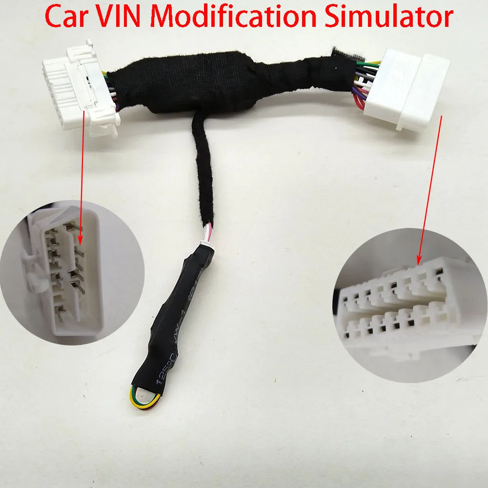 

Car VIN Modification Simulator Frame Number Modification Car 17 Digit VIN Simulator Work with Launch Tablet or Android APP
