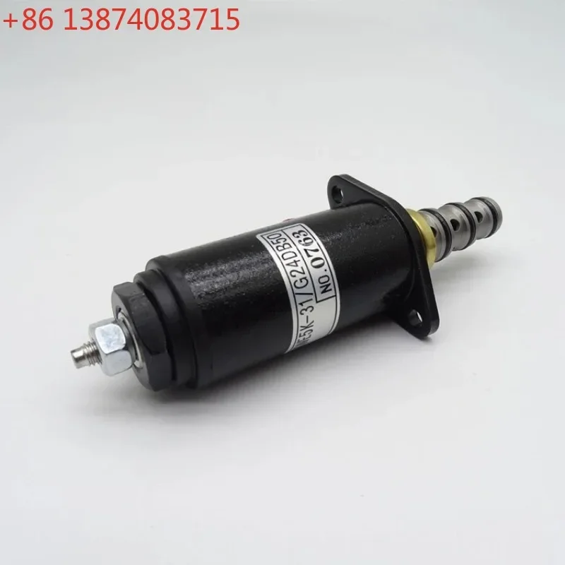 KWE5K-31/G24DB50 YN35V00050F1 Hydraulic Pump Solenoid Valve for Kobelco SK250-8