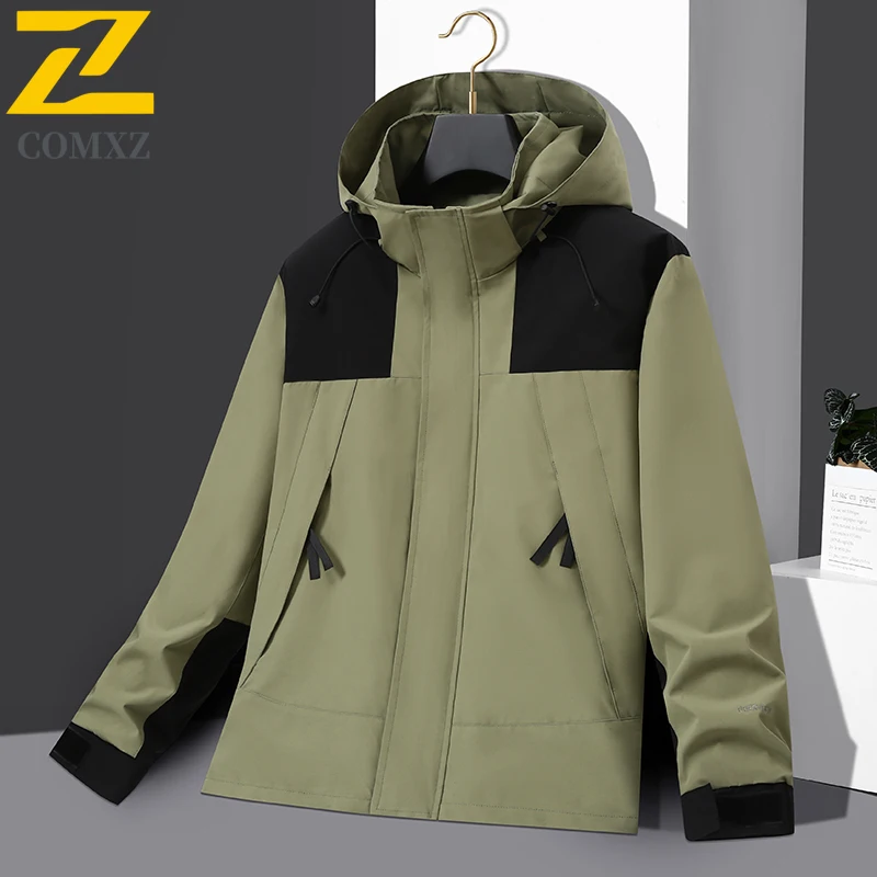 سترة واقية من الرياح من EiAO للزوجين خفيفة الوزن للربيع والخريف مقاومة للماء وقابلة للتنفس معطف عصري للاستخدام الخارجي للتخييم والصيد #6