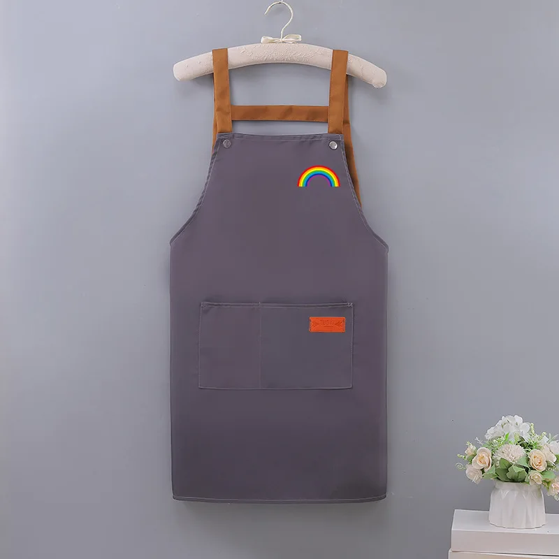 

Premium Waterresistant Canvas Apron With Personalized Embroidery Ideal For Culinary Professionals And Home Cooks