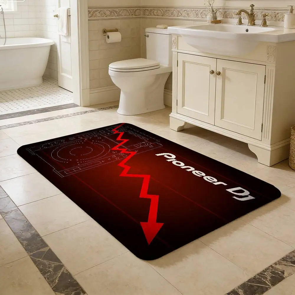 Pioneer Dj Pro Music Bath Mat Nordic Style Home Doormat Bathroom-Toilet Mats Bedroom Welcome Doormat