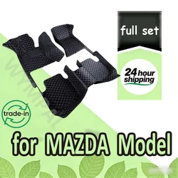 Car Floor Mats For  MAZDA Mazda 3 Mazda 3 BL Mazda 3 BM Mazda 3 s GT Mazda 2 BT50 CX-3 CX-5 CX-7 CX-8 CX-30  Car Accessories