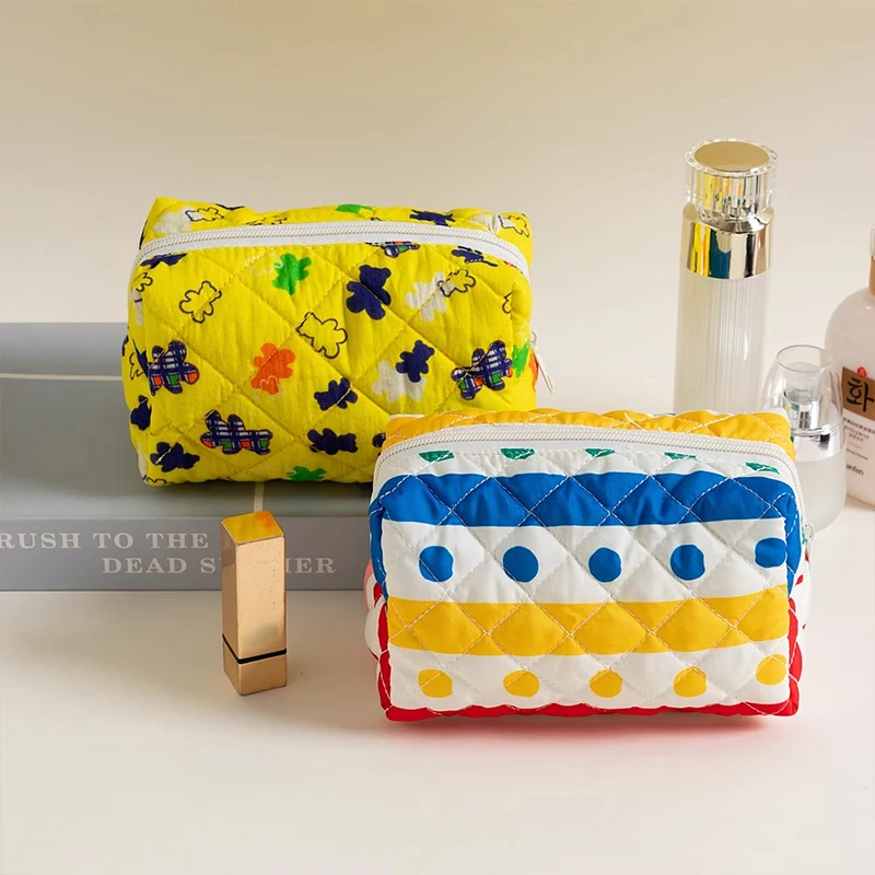 

Bow-Knot Travel Portable Minimalist Large Capacity Soft Storage Makeup Bag