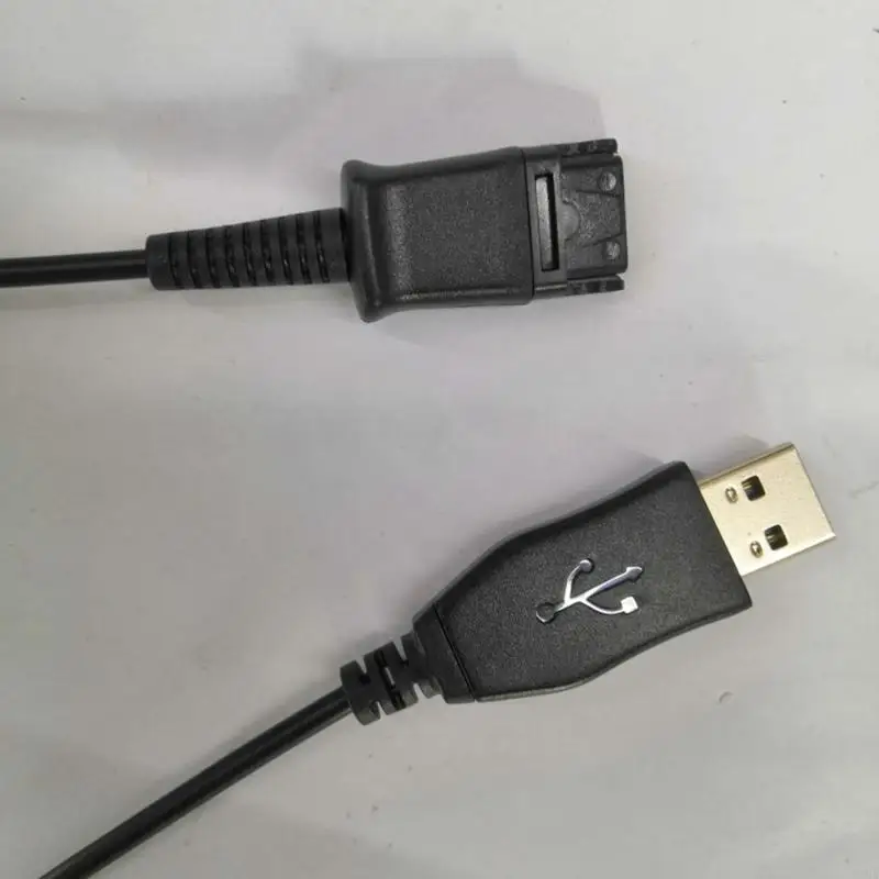 Cavo adattatore USB da 270B per cuffie a filo Quick Disconnect compatibile per laptop per PC per comunicazione