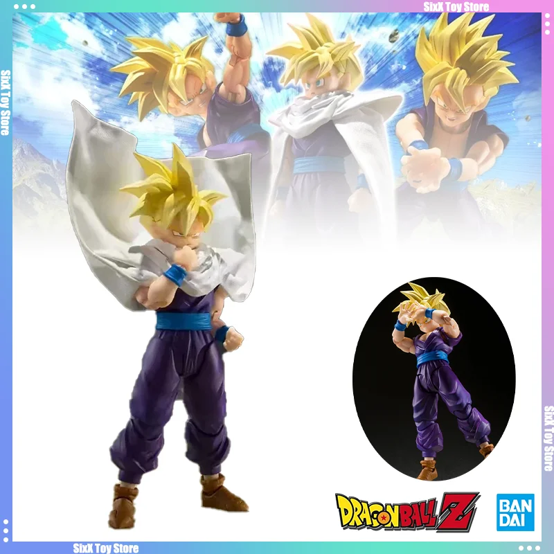 

Original Bandai Dragon Ball Son Gohan Anime Action Fiugres Super Saiyan SHF S.H.Figuarts Figurine Model Doll Statue Toys Gifts