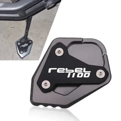 Motocykl CNC podpórka podpórka boczna na stopy podkładka przedłużająca wsparcie płyta powiększająca dla REBEL CMX1100 CM1100 CMX 1100 2020-2022
