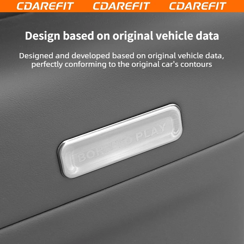 For Chery ICAR V27 / iCAUR V27 Door handle patch stainless steel door panel decorative patch scratchresistant and dirt resistant