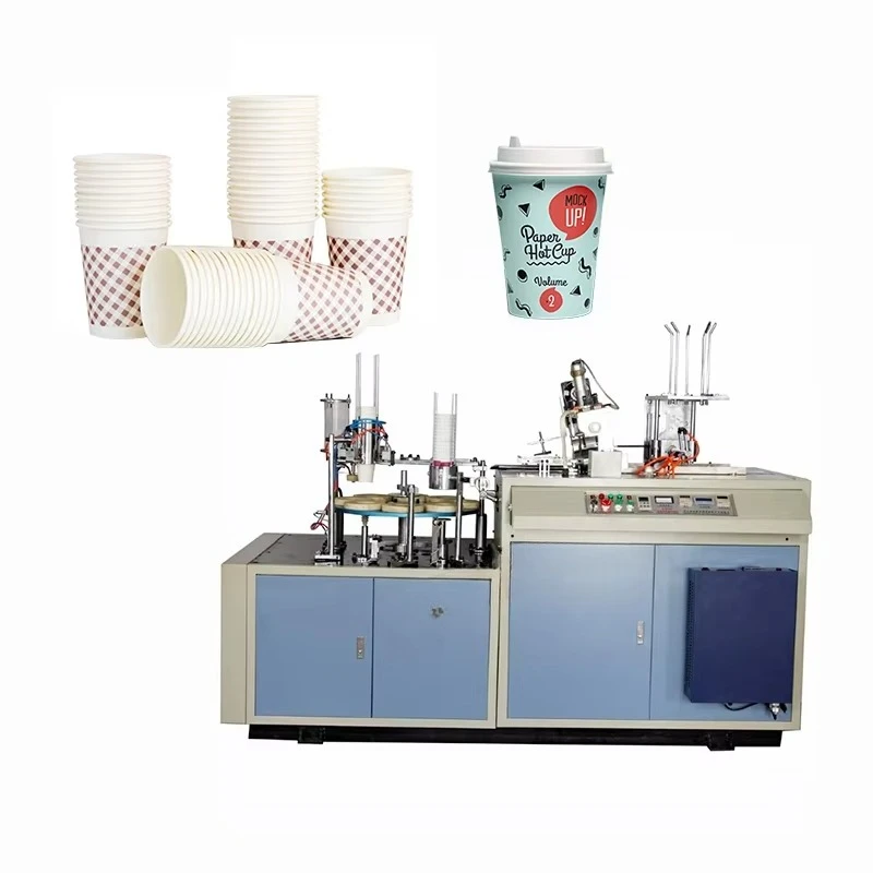 Automatic Double Wall Paper Coffee Cup Making Machine Price Ripple Paper Product Making Machinery