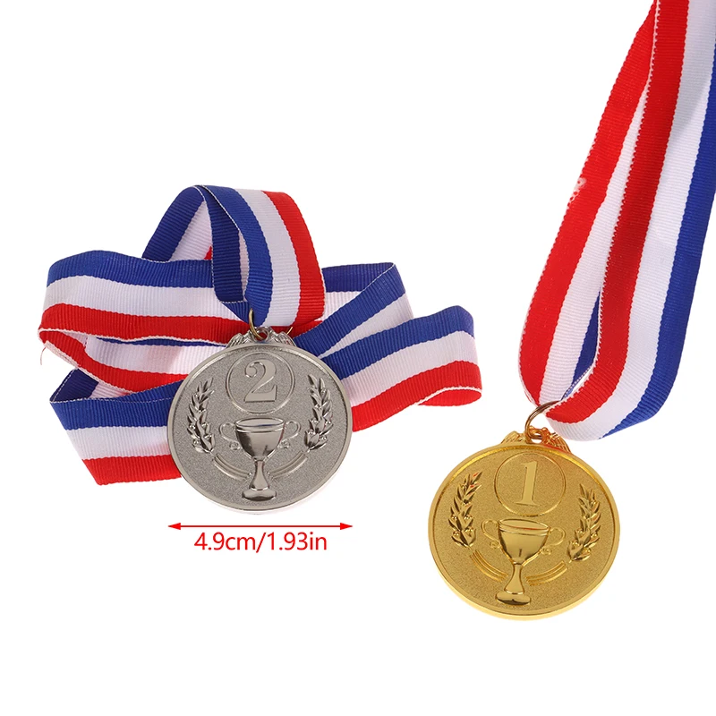 Medalla de premio de oro, plata, bronce, ganador, premio de competición de fútbol, medalla de premio para fiesta, regalo de recuerdo, juguetes para niños, 1Pc