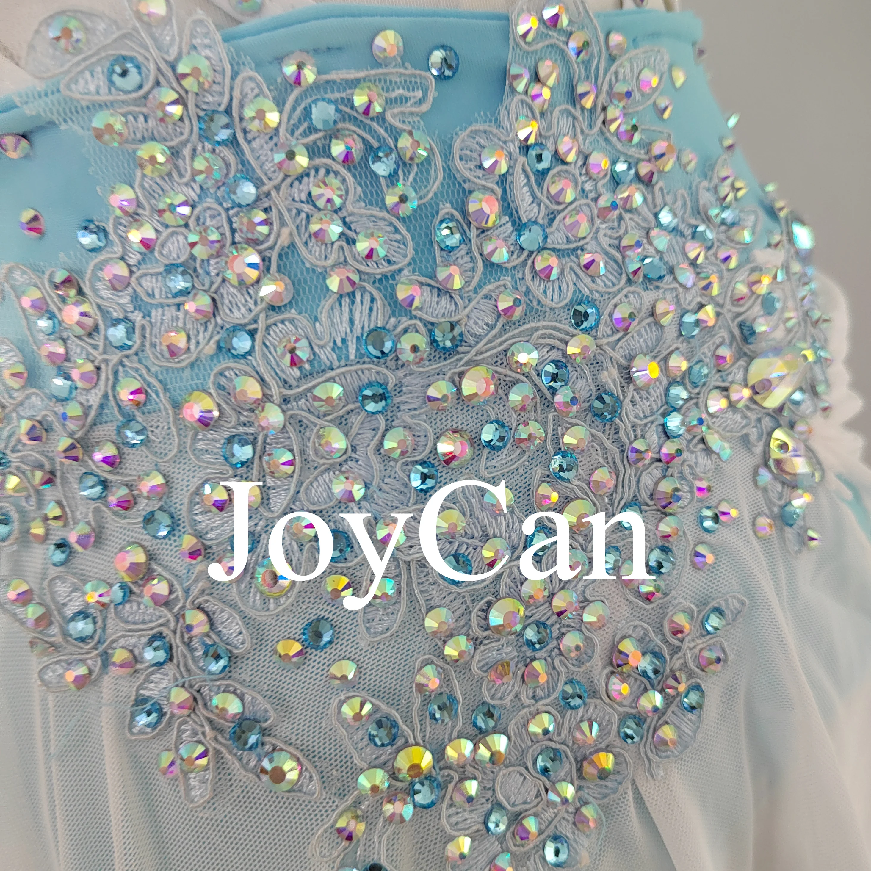 JoyCan Abito da ballo lirico in due pezzi Abbigliamento da spettacolo stampato per ragazze Danza teatrale e balletto per spettacoli BD9819