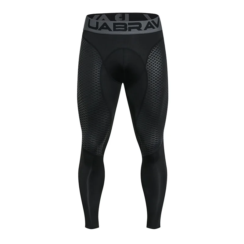 European And American Fitness Pants Men's Trousers Stretch Tight Pants Outdoor Basketball Training Bottoming Sports Pants