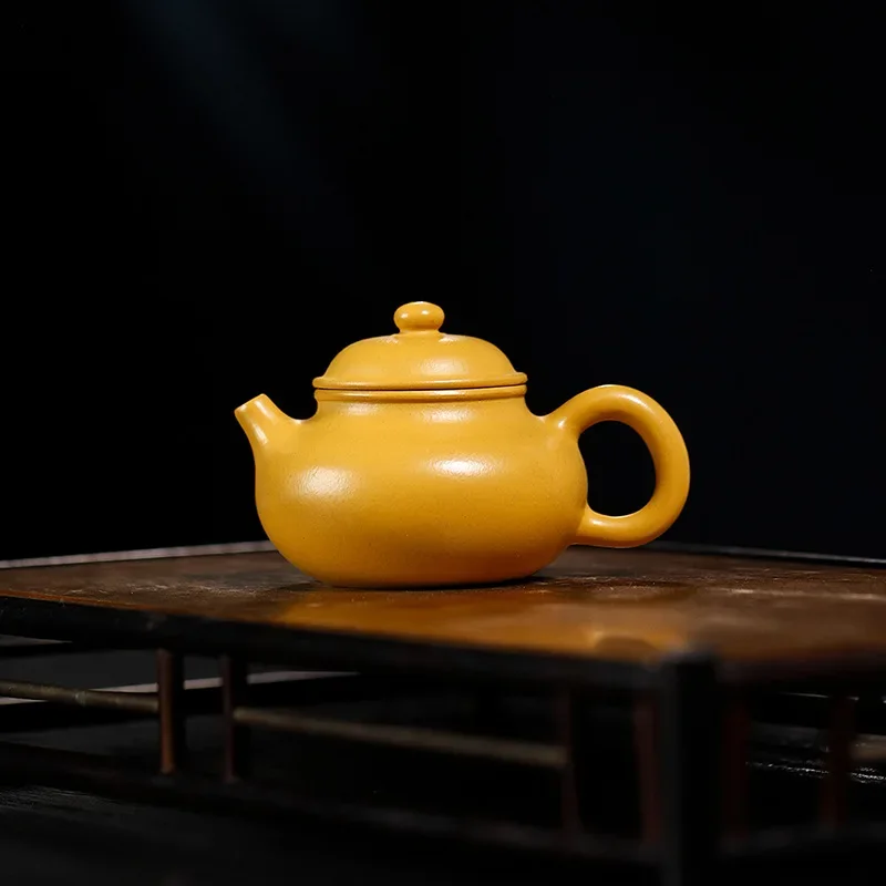 Tea Infuser Teapot Tea Accessories Container Luxury Tea Pot Container Gift Set Yixing Purple Clay Teapot Gold Red Clay Teapot