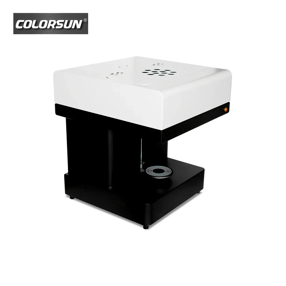 

Портативная машина для печати кофе латте, пищевая поверхность, струйный съедобный цифровой принтер, торт, макарон, стекло, промышленная ткань