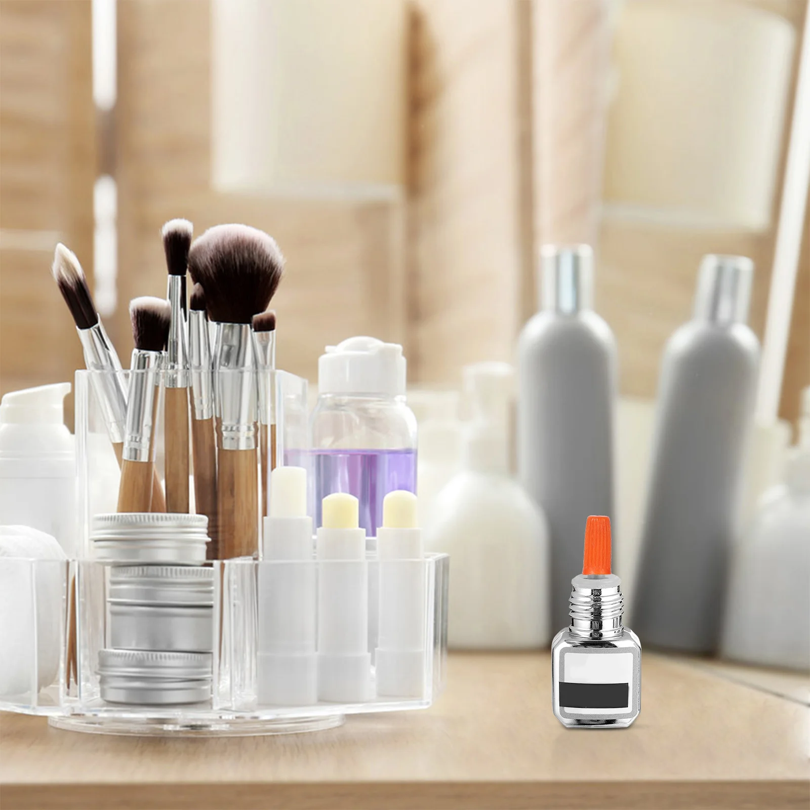 

100pcs Glue Replacement Head For Eyelash Extensions Glue Bottle Plug Piercing Needle Nozzle Cap Beauty Salon Supplies Reusable