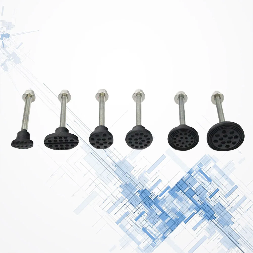 

6pcs Car Body Dent Removal Tool Gasket Kit Sucker Puller Buckle Durable Sheet Metal Repair Automotive Refrigerator Motorcycle