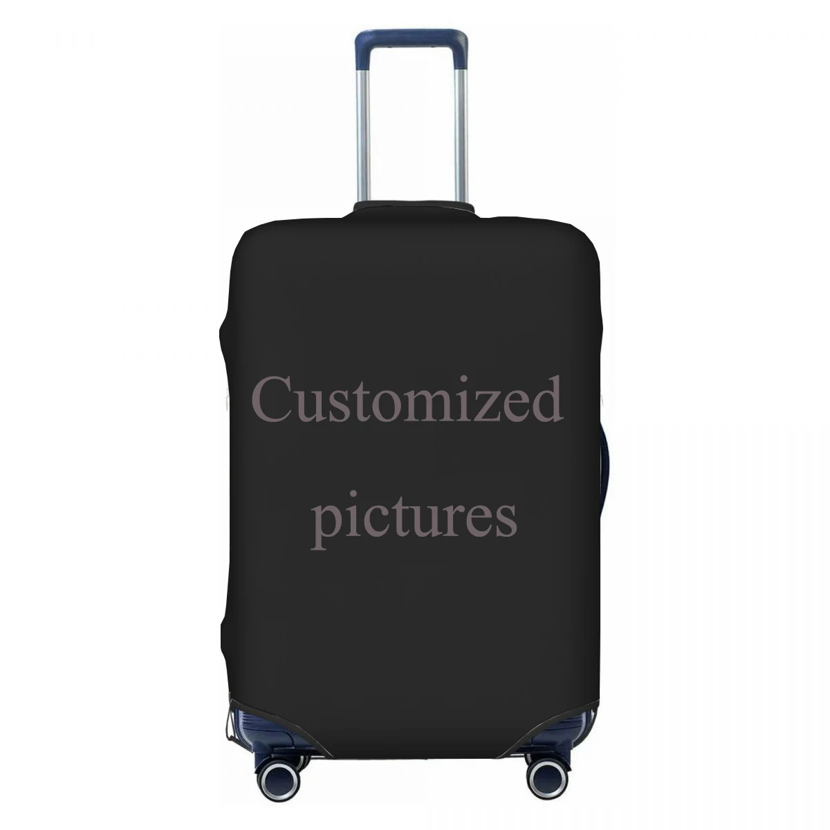 Customized personalized printed travel suitcase protective cover luggage dust cover featured accessories travel accessories