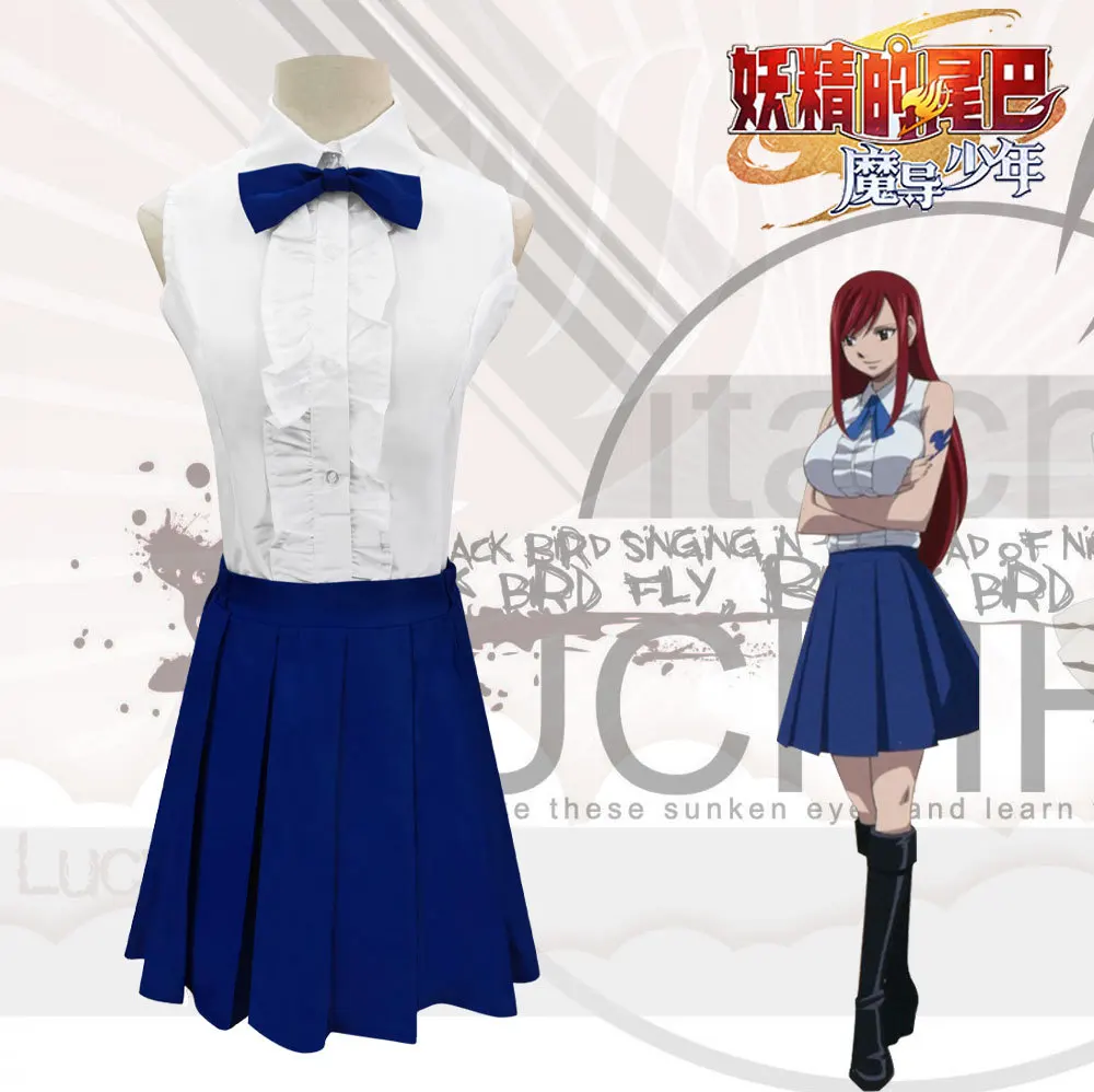 

Fairy Tail Cosplay Costume - Erza's 2nd Generation Daily Wear Cosplay Clothing