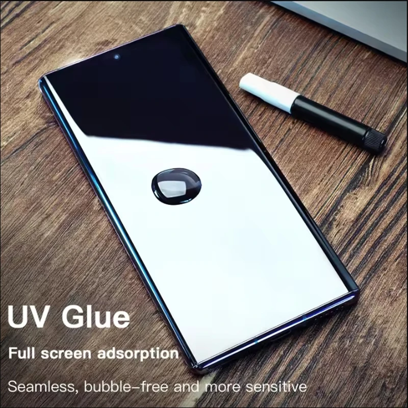 UV Liquid Full Glue Tempered Glass For Honor Magic 8 7 Pro 6 5 Lite Screen Protector Honor 200 Pro 60 70 90 300 500 400 Pro Film