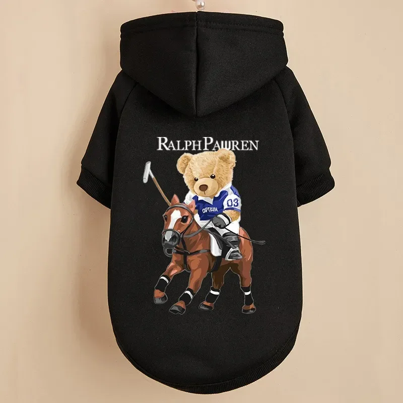 Winter Warm Pet Dog Clothes Cute Bear Dogs Hoodies For Puppy Small Medium Dogs Clothing Sweatshirt French Bulldog Chihuahua