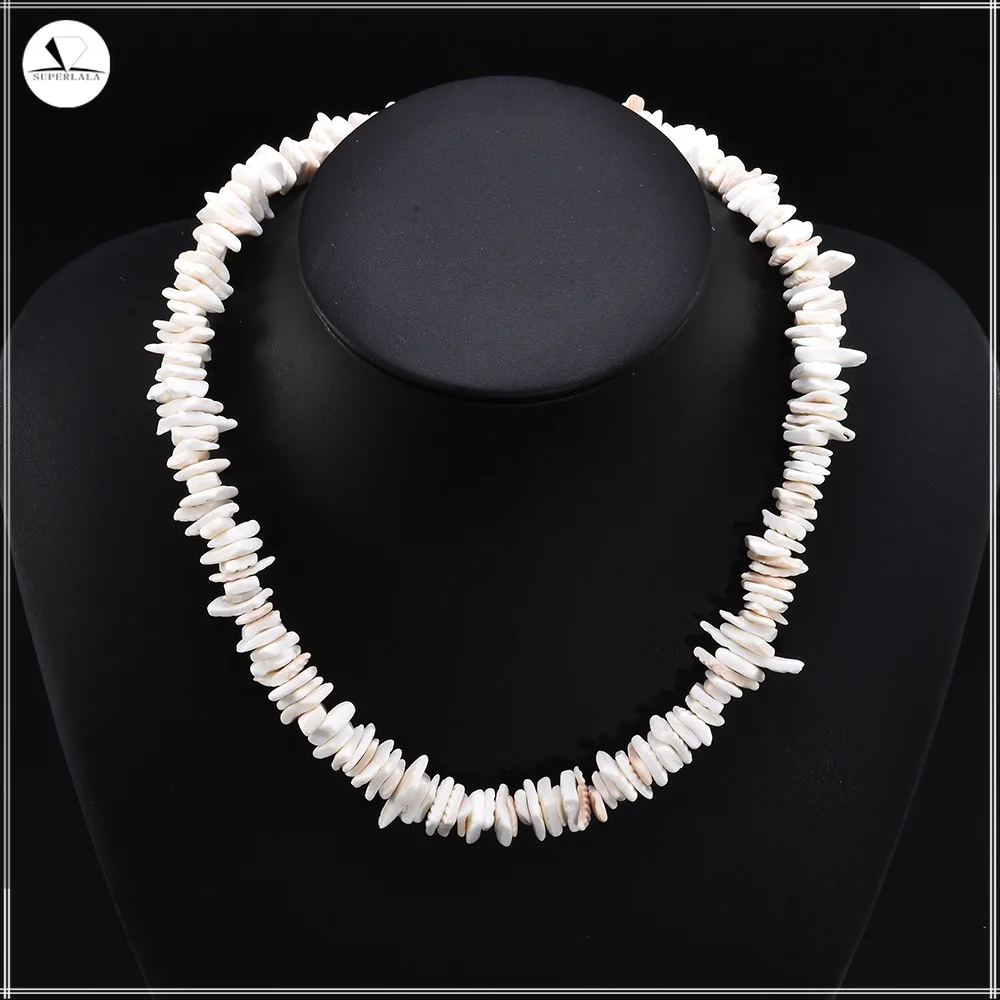 Shell Necklace Collar Chokers Seashell Smooth Clavicle Chain Gift For Christmas Day Personality Party Neck Jewelry For Women