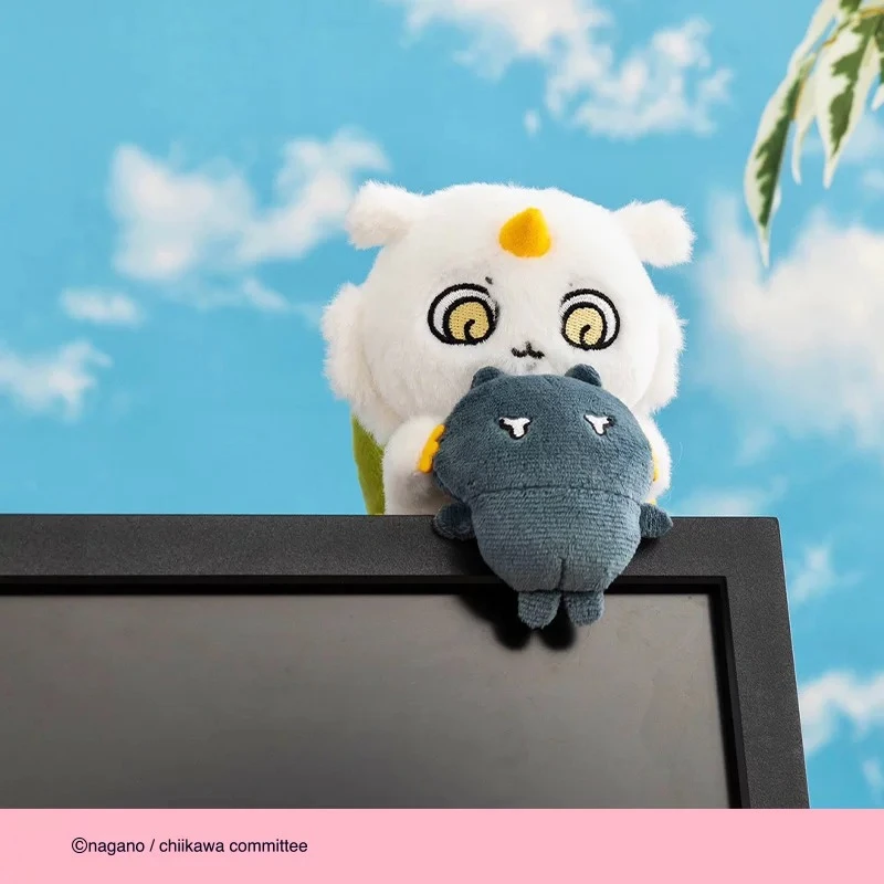 Chiikawa Hachiware Usagi Kawaii Anime Cartoon Simple Computer Screen Plush Desktop Decoration Ornament Exquisite Cute Fashion