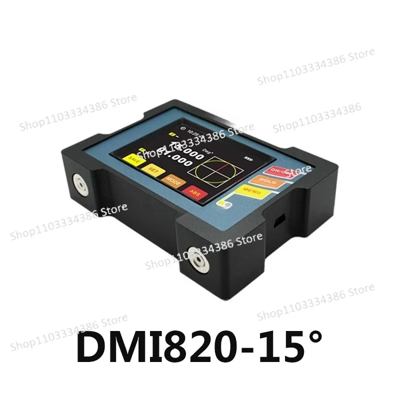 DMI820 High Precision Digital Display Inclinometer 0.001 Electronic Horizontal Single and Double Axis Angle Strong Magnetic