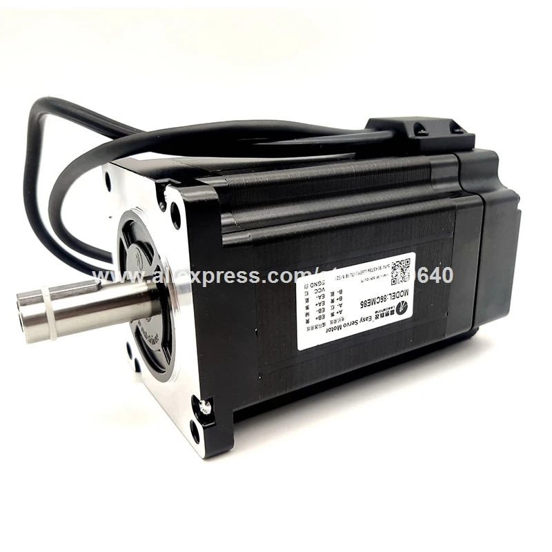 Leadshine NEMA 34 замкнутый цикл шаговый двигатель 86CME85 8,5 Н. М удерживающий крутящий момент с кодировщиком обновленный от старого 86HBM80-EC или 86HS80-EC