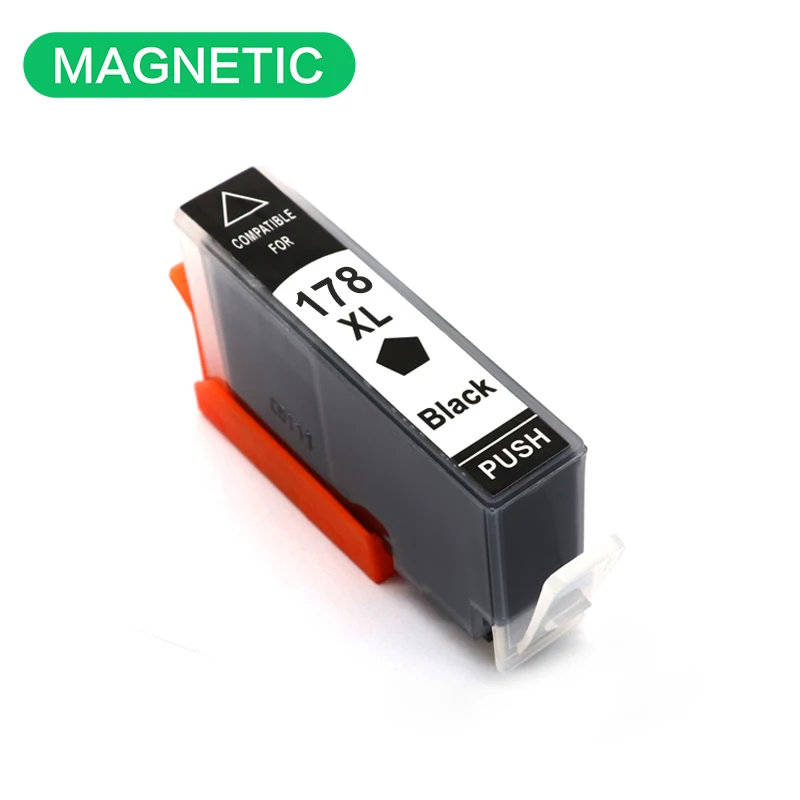 5X Magnetic Compatible Ink Cartridge For HP178 For HP DeskJet 3070A 3520 Officejet 4610 4620 4622 Photosmart 5510 5520 6510 178