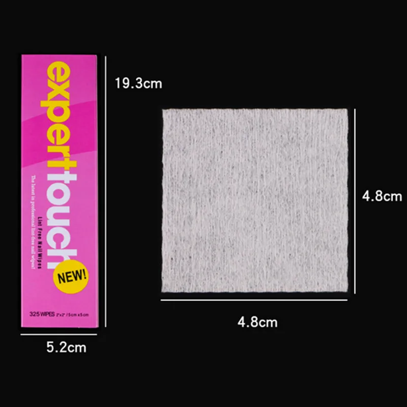 1/2 Pudełka Bezpyłowych Chusteczek do Usuwania Lakieru do Paznokci, Czyszczenia Żelu UV, Kleju, Usuwania Lakieru, Waciki do Makijażu, Narzędzia do Manicure
