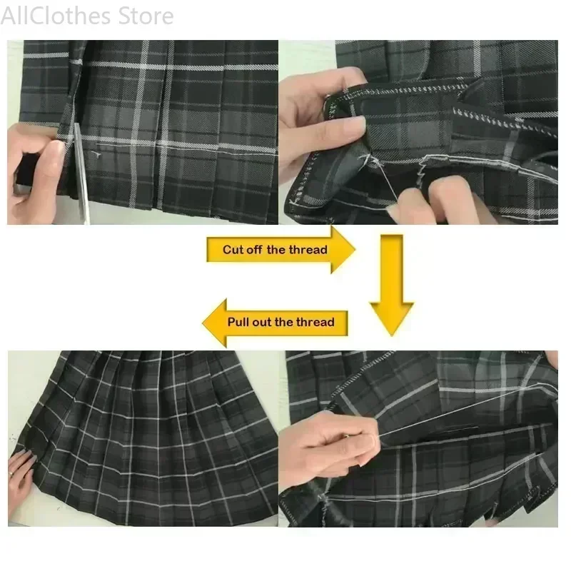 Japanische Schuluniform koreanische Studentin JK Seifuku Bluse Falten rock Seemann voller Satz Mädchen Plaid Rock rosa Uniformen für Frau