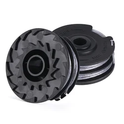 Para bosch art 24 27 30 30-36 li strimmer trimmer linha carretel 6m 1.6mm cortador de grama peças acessórios da ferramenta elétrica do jardim