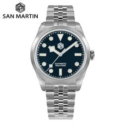 San Martin Men's Watch PT5000 38mm Explore Climbing Sport Couple Wristwatch Automatic Mechanical Luminous Waterproof 100m SN0107