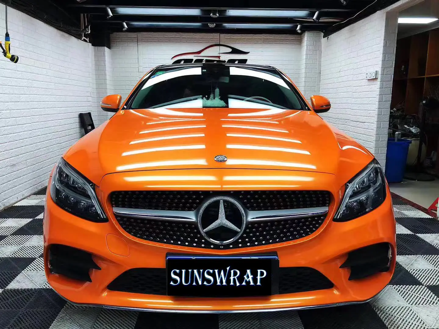 Magic Gloss Coral Orange Vinyl Color Shift Change Car Wrap Film Roll Air Release Adhesive DIY Car Decal 5x59ft