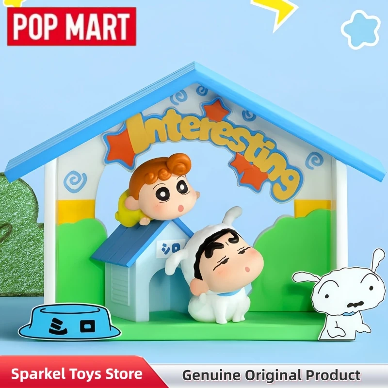 

POPMART Crayon Shinchan Inner Child Theatre Series Blind Box Collectible Figure Desktop Ornament Toy Gift For Anime Collectors