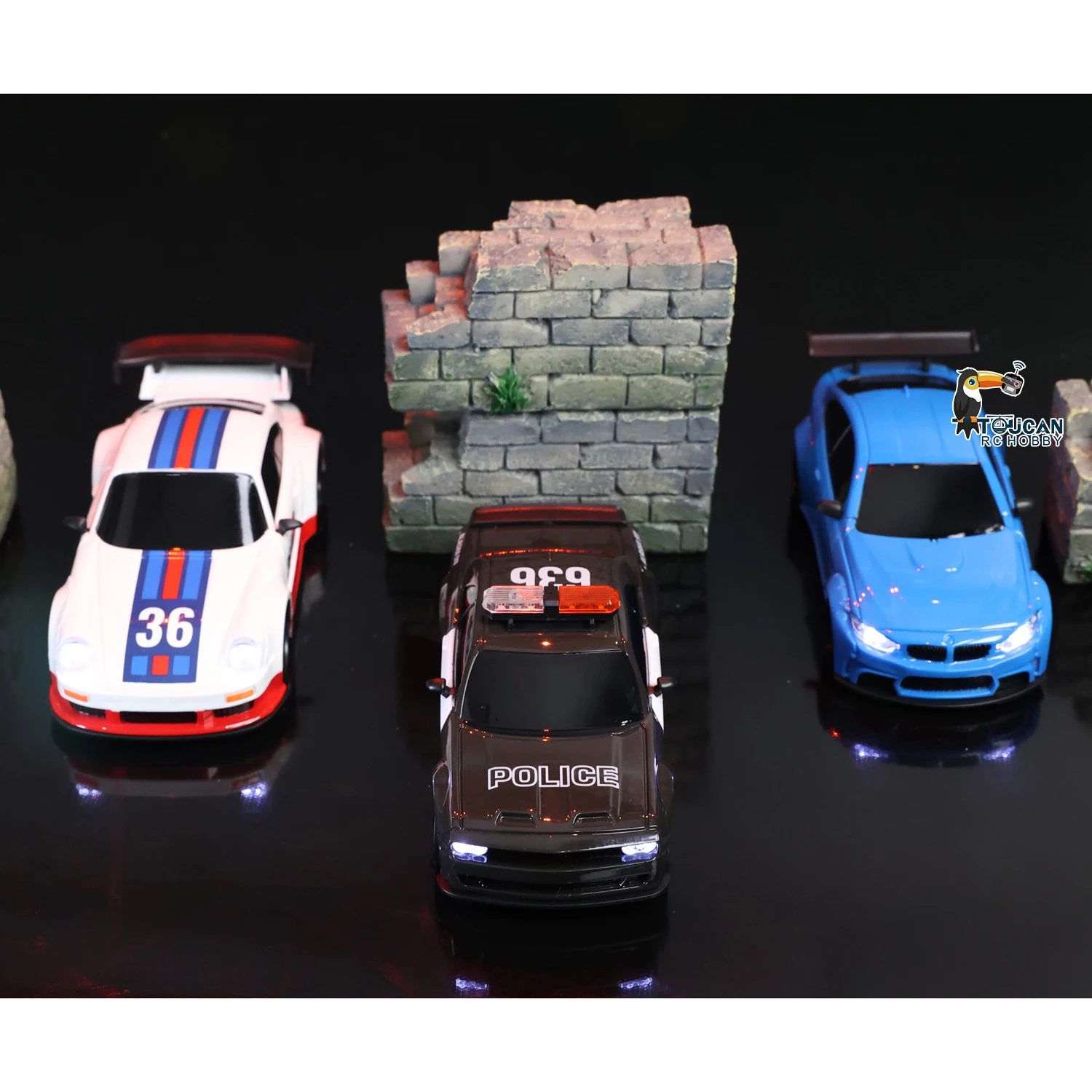 25 km/h Hochgeschwindigkeits-JIABAILE 4WD Plastik 1/36 RC Drift Car 3611 Gyroskop Mini Ferngesteuertes Rennauto Fahrzeug mit LED-Beleuchtung Modell
