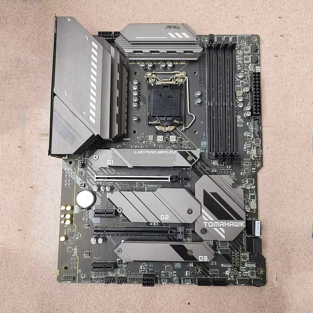 

For M-S-I motherboard LGA1200 Support 10 and 11 generations MAG Z590 TOMAHAWK WIFI