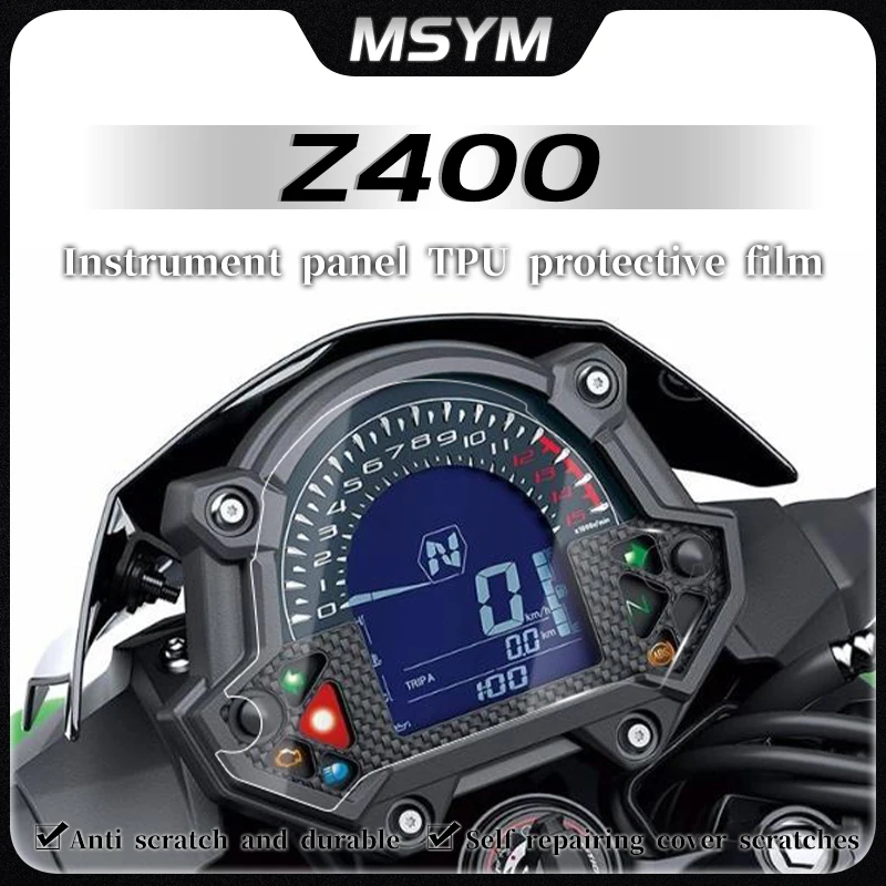 

Motorcycle Speedometer Scratch Cluster Screen Protection Film Protecto For Kawasaki Z400 Z 400 z400 z 400 kawasaki z400