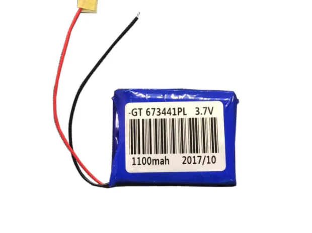 

673441 3.7v 1100mah lithium polymer battery full capacity toy story machine power supply