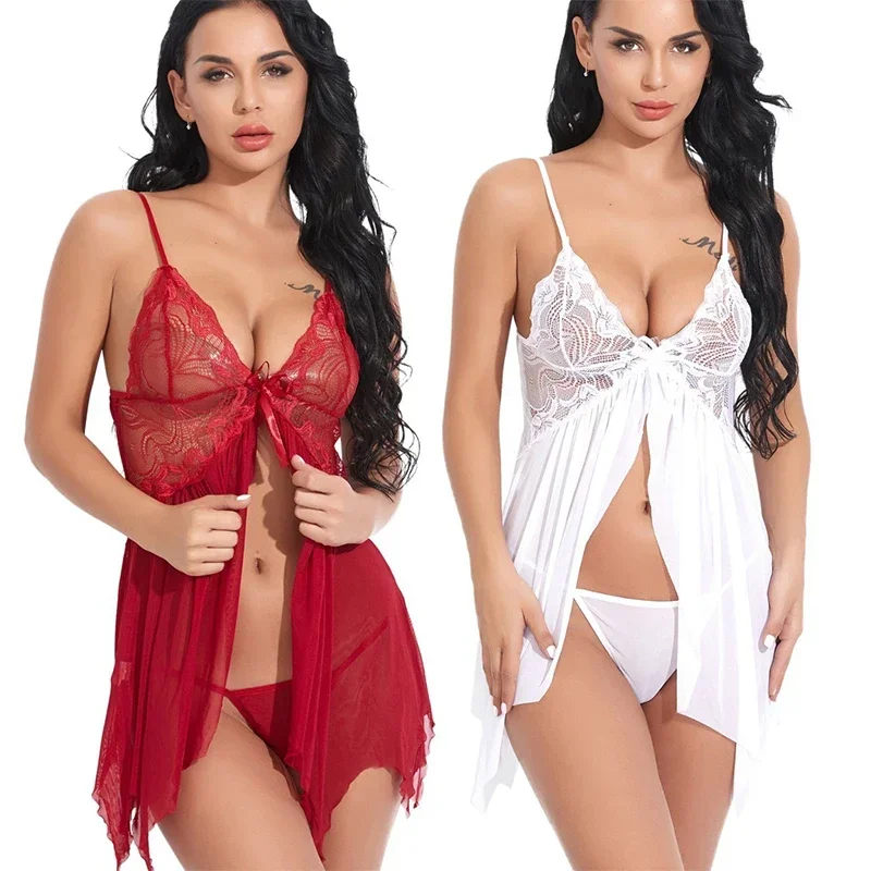 ผู้หญิงโปร่งใสชุดชั้นในสตรีชุดชั้นในดูผ่านชุดชั้นในชุดเซ็กซี่ลูกไม้ Bra และชุดกางเกง Panty ชุดหญิงชุดเซ็กซี่ bdsms
