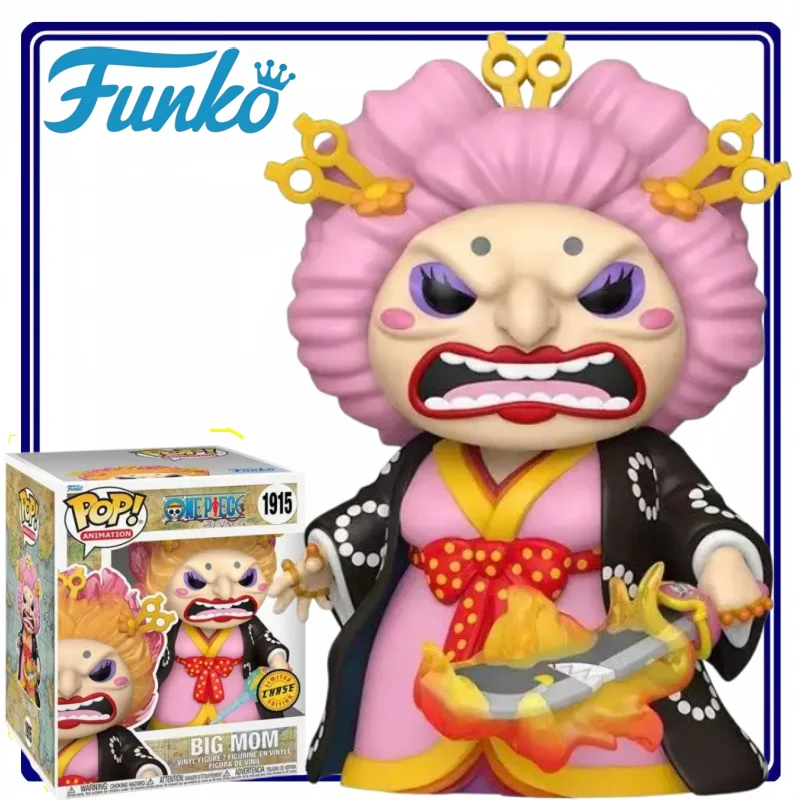 

Genuine Funko POP One Piece Figure Cartoon Charlotte Linlin Model Desktop Decoration Anime Merchandise Holiday Gift Trendy Toy