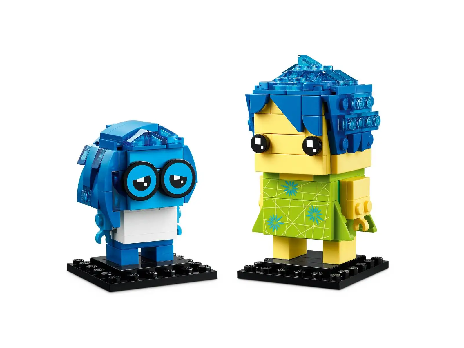 Conjunto de construção Lego BrickHeadz Joy and Anxiety para crianças,  presente de aniversário de 10 anos, 40749, 300 peças - AliExpress, image size:1600x1200