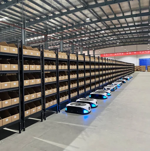 Robot Logistique Intelligent P500 pour Geek, Voiture AGV, pour Entrepôt d'Usine