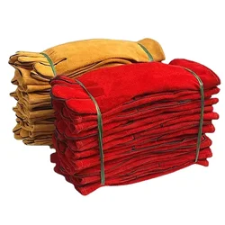 Guantes de soldadura de cuero resistentes al calor/fuego para soldador/horno/Chimenea/manipulación de animales/barbacoa/mascotas, protección contra mordeduras