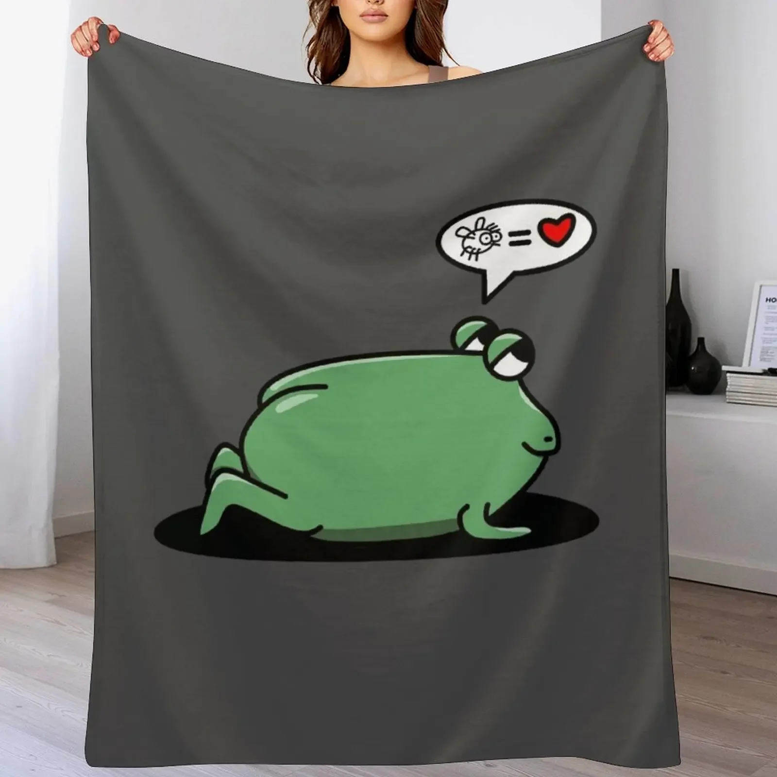 

Frog Butt Stickers Throw Blanket Soft Luxury Thicken For Decorative Sofa Single Blankets